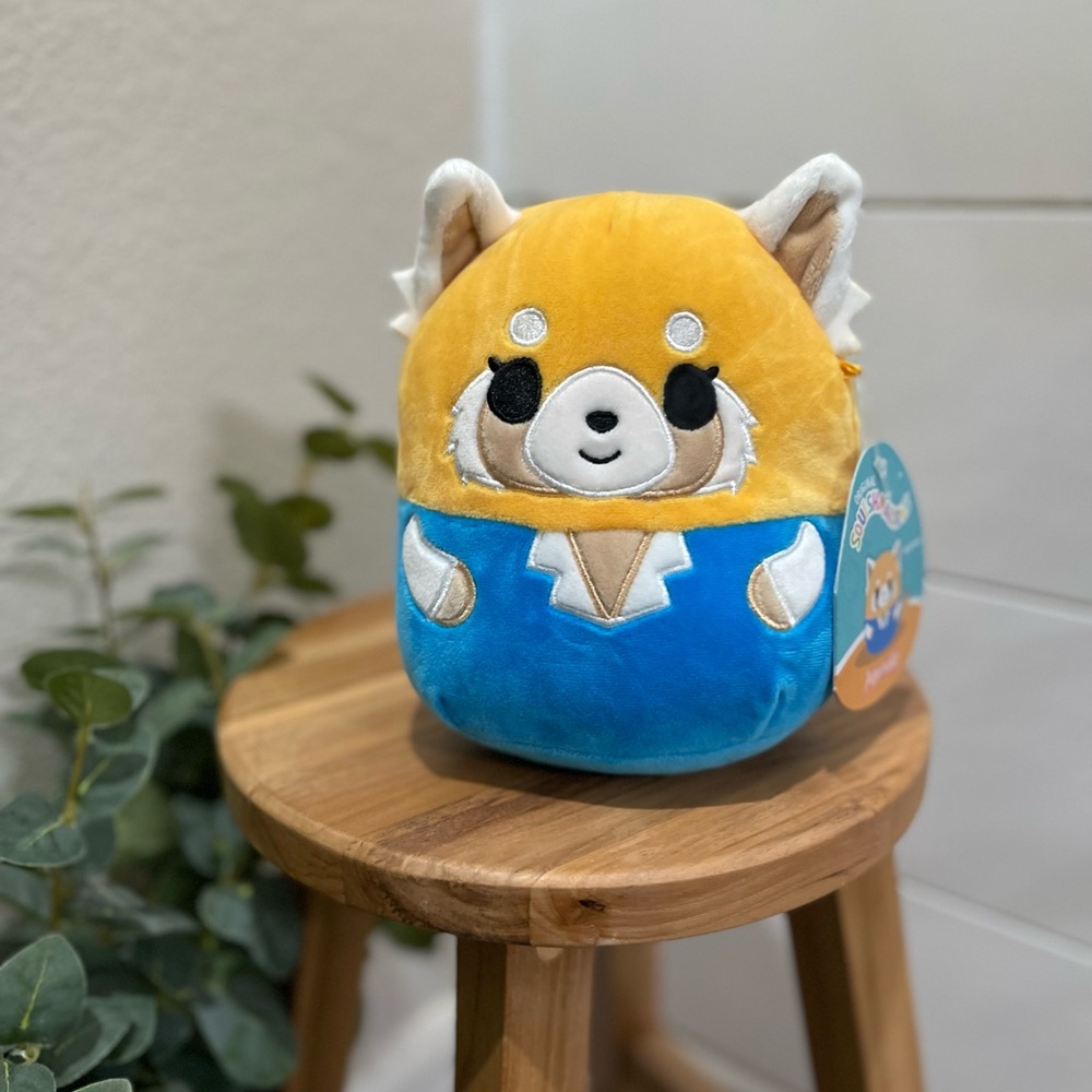 NWT squishmallows aggretsuko fox 7” squish